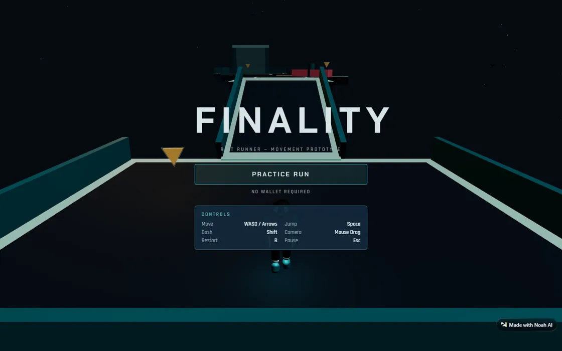 Finality homepage